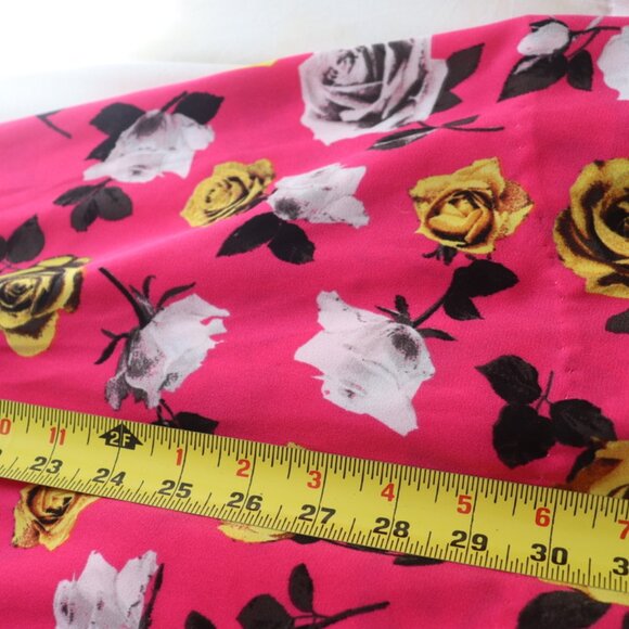 Halogen Pink Floral Shift Dress Size XS Petite - Picture 10 of 10